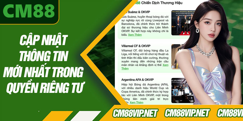 Cập Nhật Thông Tin Mới Nhất Trong Quyền Riêng Tư