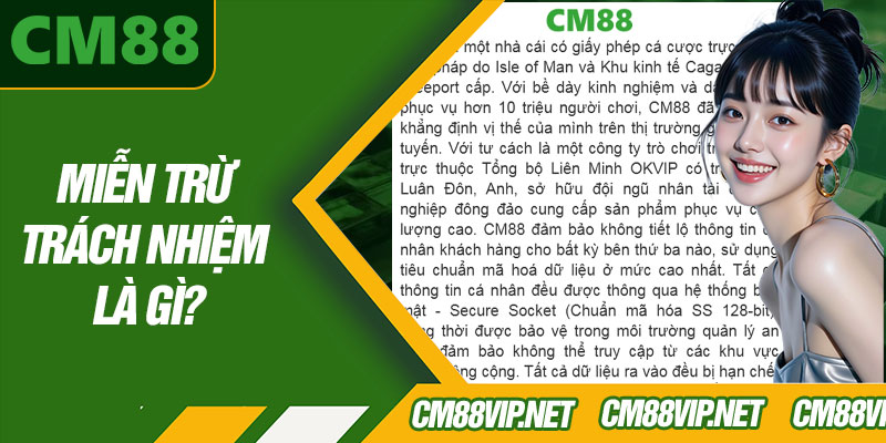 Miễn Trừ Trách Nhiệm Là Gì?