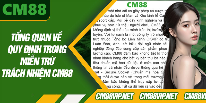 Tổng Quan Về Quy Định Trong Miễn Trừ Trách Nhiệm CM88